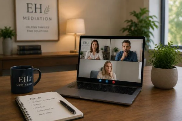 child access mediation Tunbridge Wells online meeting.